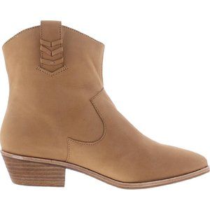 Jack Rogers NIB Oak Suede 1.5" Heel STELLA Booties, Size 6M